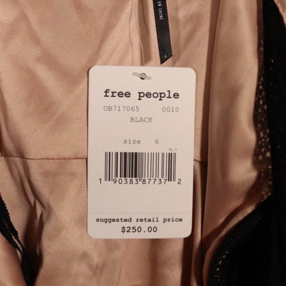 NWT Free People X Revolve Alicia Lace Mini Dress - Picture 5 of 8